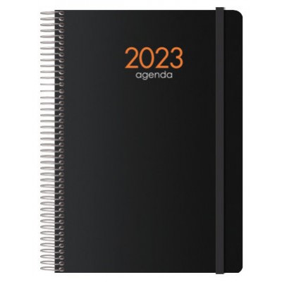 AGENDA 2025 SYNCRO DÍA PÁGINA 15 X 21 CM NEGRO DOHE 11620 - 25 (Espera 4 dias)